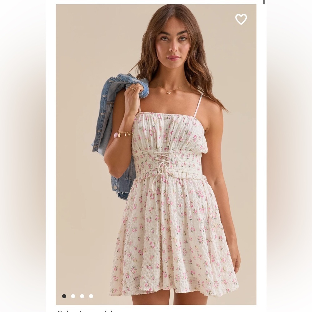 Audrey Sleeveless Mini Dress Altar’d State New with Tags